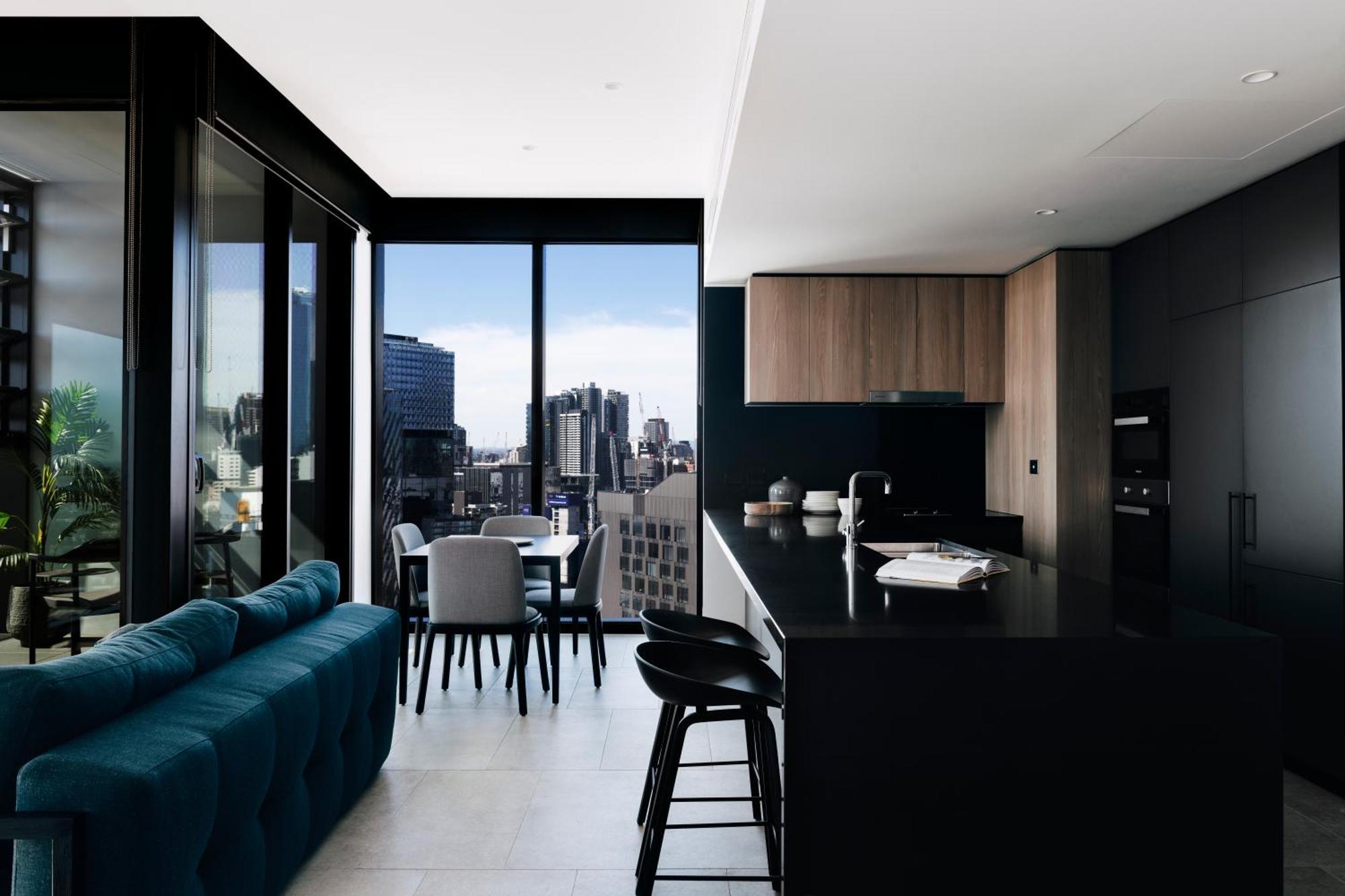Novotel Melbourne South Wharf Exteriör bild